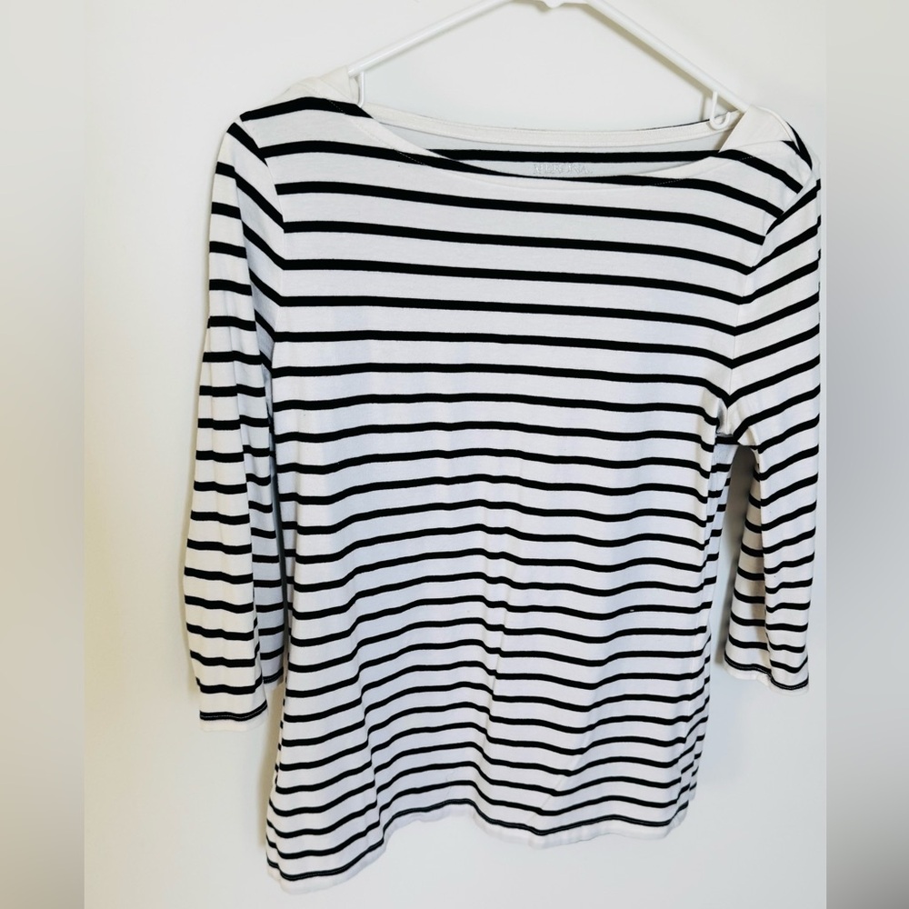 Merona Classic Striped Long Sleeve Top